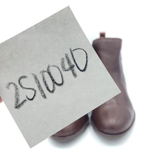 Lucky Brand Basel Reishi Snake Print Leather Booties brown women's size 9.5 - Picture 8 of 10